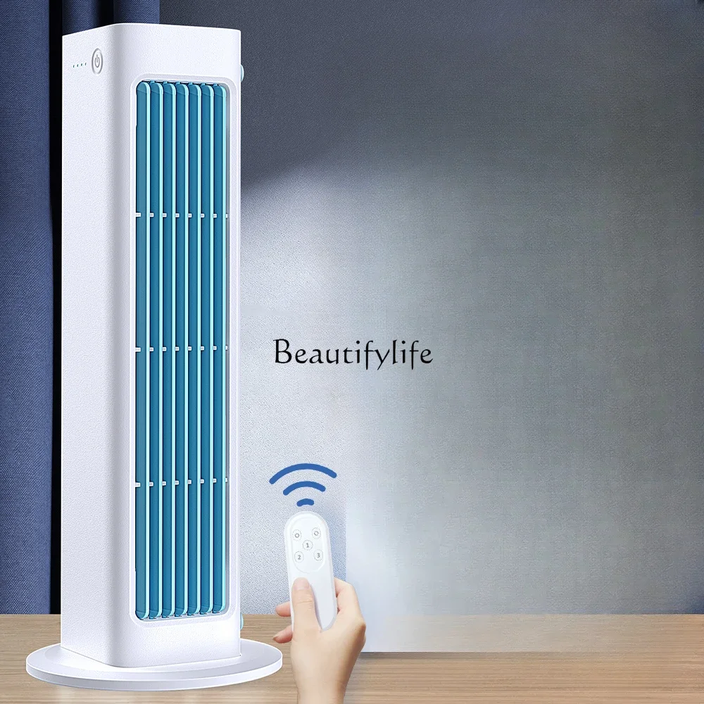 Desktop cooling small fan bladeless air conditioner bedroom small desktop