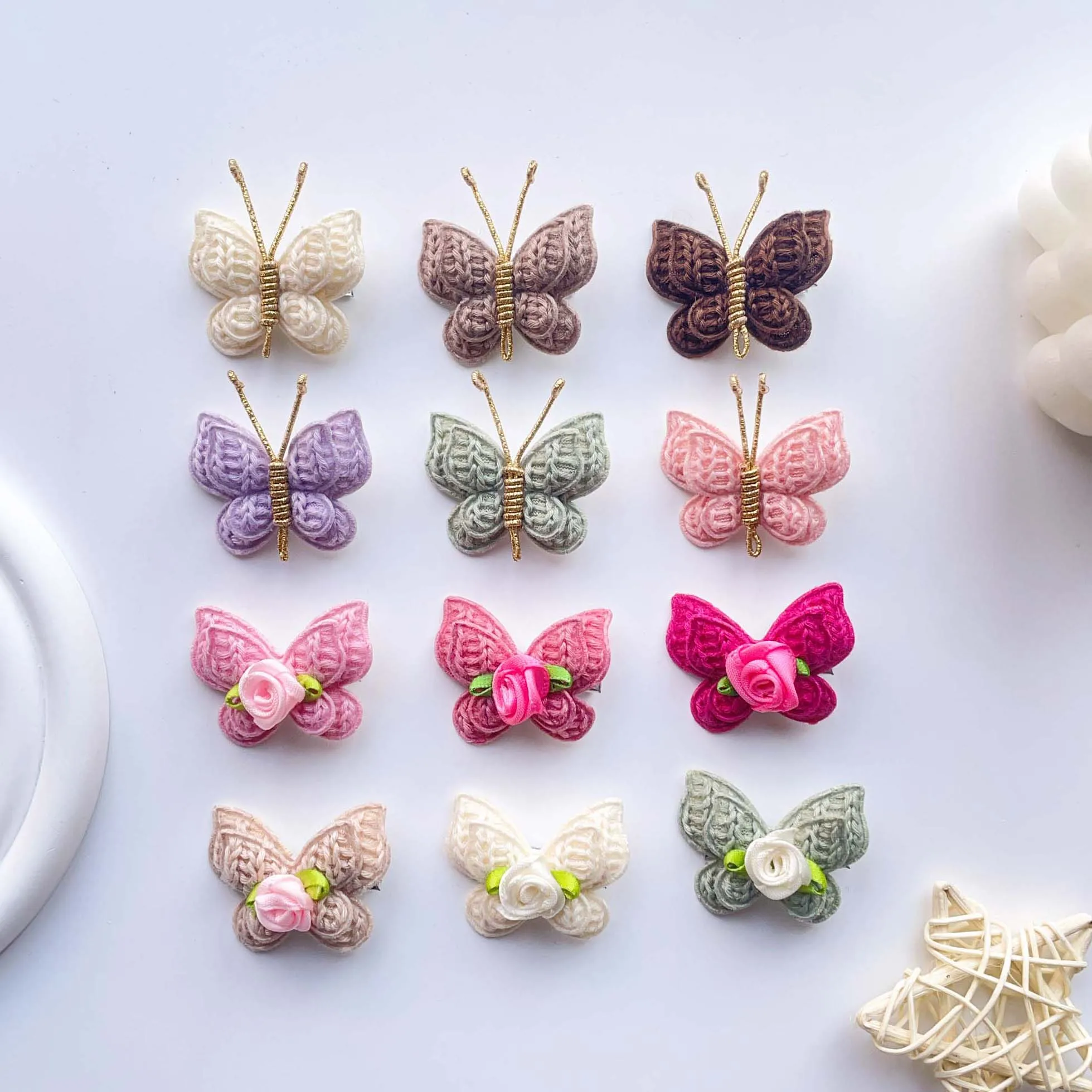 1PCS مشبك شعر الفراشة للطفل فتاة الجملة أزياء دبوس الشعر الأطفال لطيف باريت الخريف الشتاء طفل إكسسوارات الشعر هدية