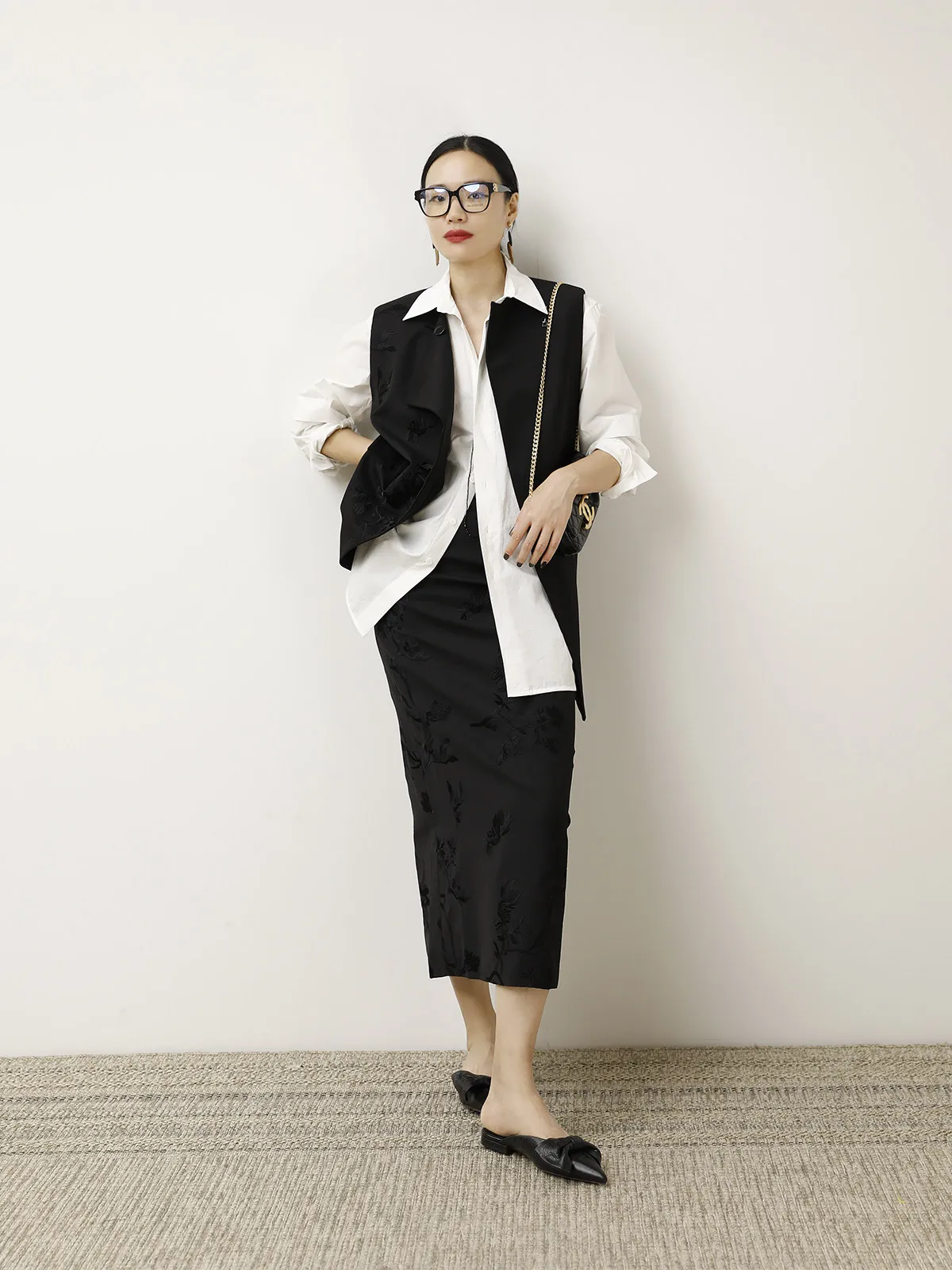 

Комплект LemonChen: вышитая юбка и куртка с мотивом лимона, летний модный свободный крой, короткий рукав, цветочный узор