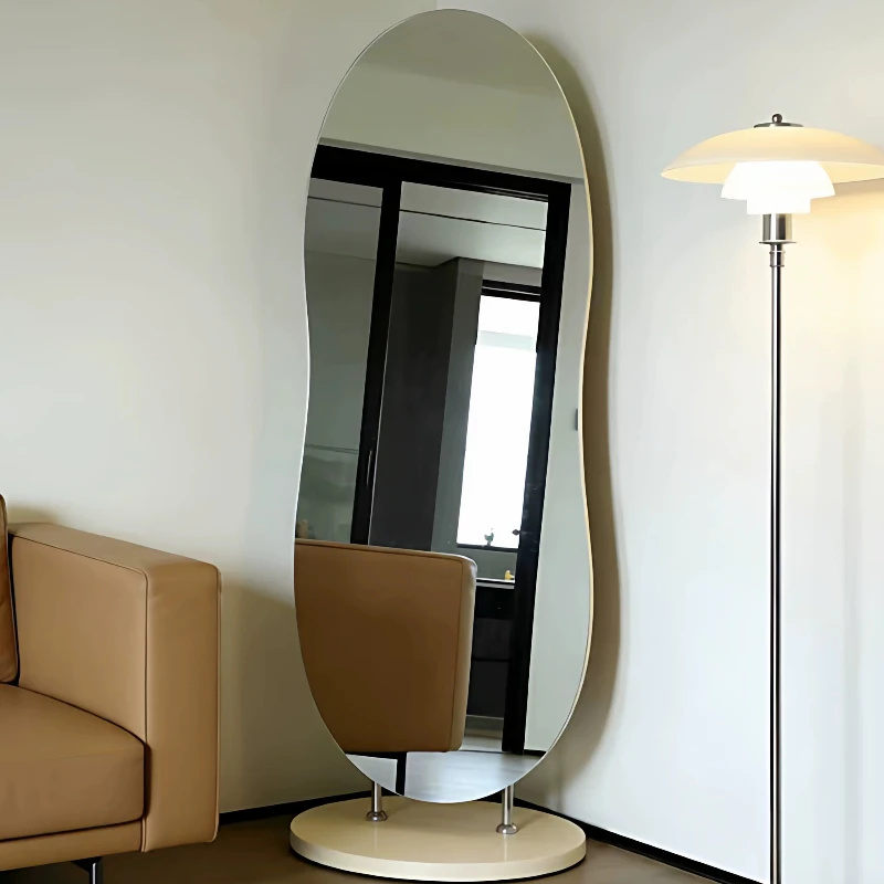 Bedroom White Mirrors Full Body Standing Frame Designer Mirrors Full Body Living Room Vertical Espejo Grande Room Furnitures
