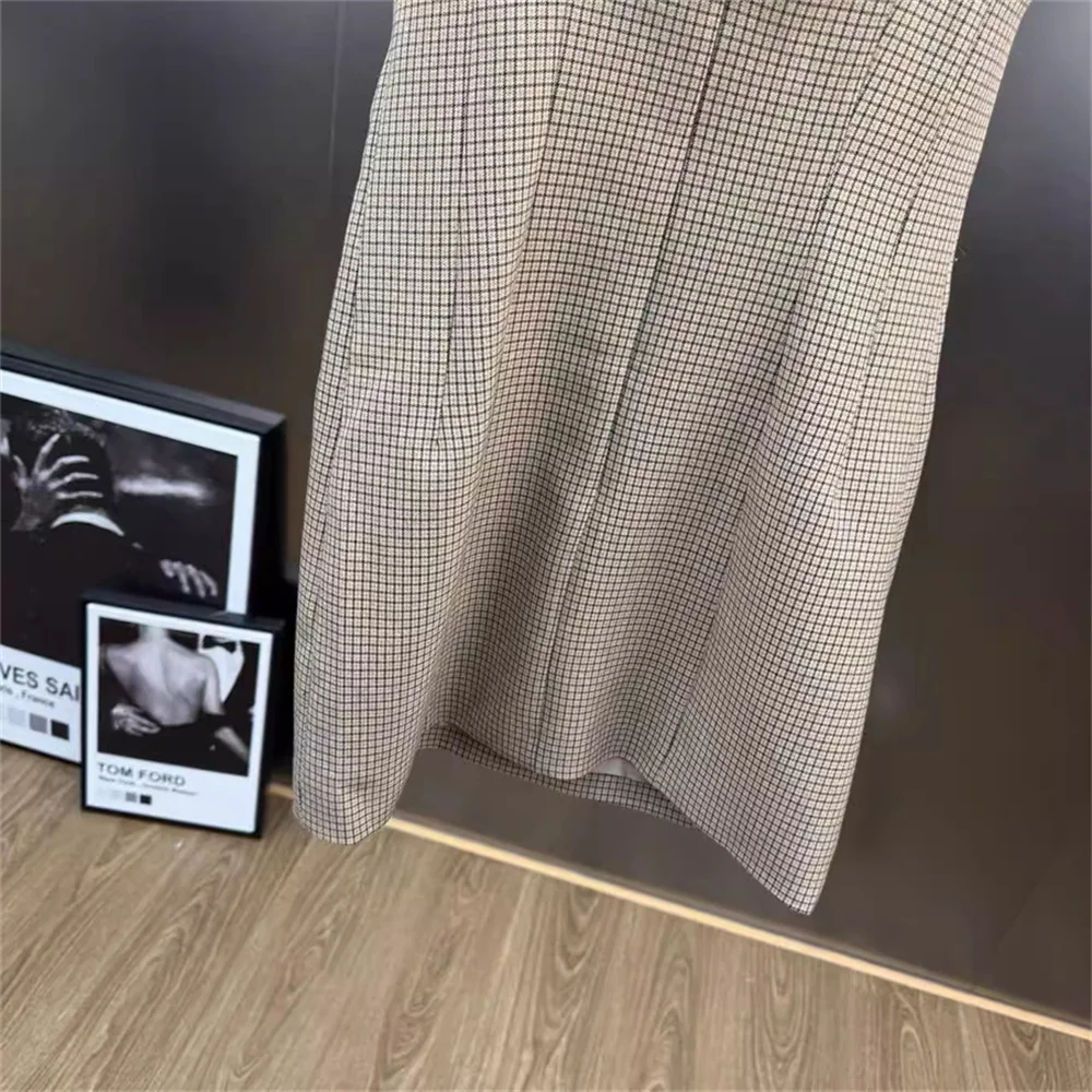 فستان نسائي صيفي بحمالات لعام 2025، لوحة شبكية، مشد، مثير، فستان نسائي، Y2K موضة جديدة، جودة عالية، حمالة صدر فستان الحفلات #6