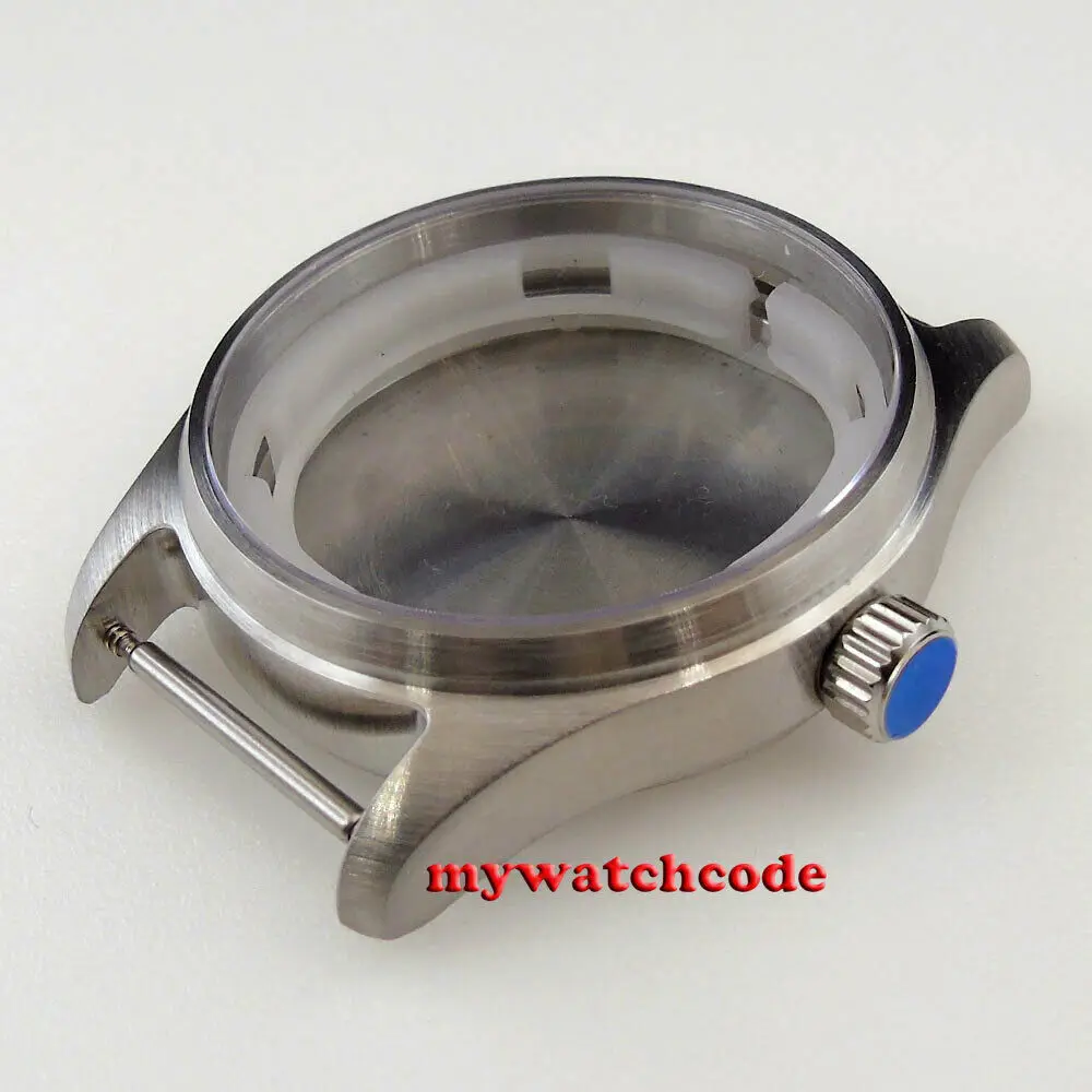 

Brushed 39mm 316L Steel Sapphire Glass Watch Case Fit Japan NH35 NH36 ETA 2824 PT5000 Movement