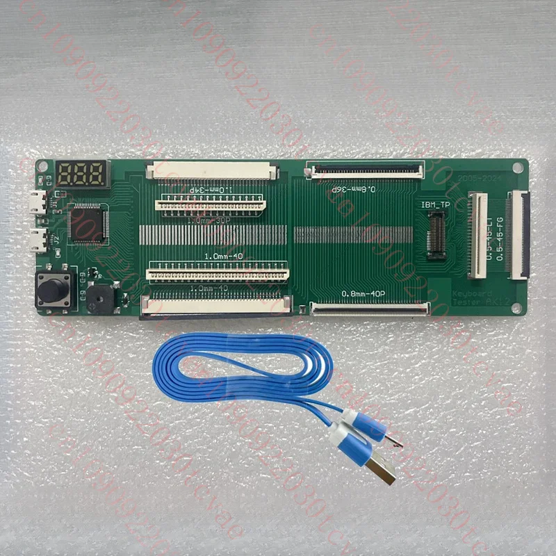 QK-AK9 جديد الأصلي لوحة مفاتيح الكمبيوتر المحمول تستر اختبار جهاز آلة أداة واجهة USB مع كابل 100% اختبار جودة عالية #2