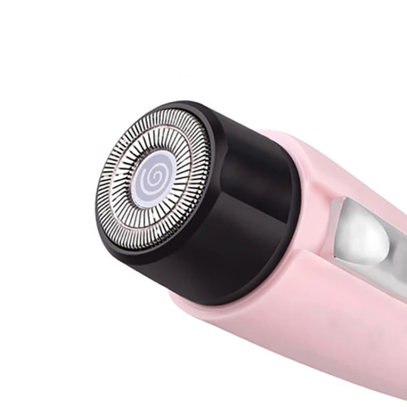 Afeitadora eléctrica para mujer, máquina de afeitar para todo el cuerpo, axilas, partes privadas, axilas, piernas, pelo, lápiz labial, eliminador de vello, maquinilla de afeitar