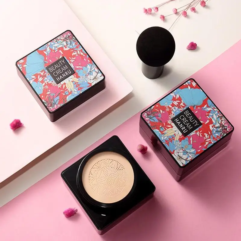 Cushion Mushroom Make Up Cc Cream Moisturizing Brightening Bb Foundation Makeup Natural Cream Foundation Cosmetics R1s9