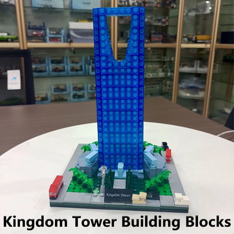 

519PCS Kingdom Tower Building Blocks Creative Desktop Decoration Puzzle Blocks Toys For Kids Adults Collectible Ornaments Gifts