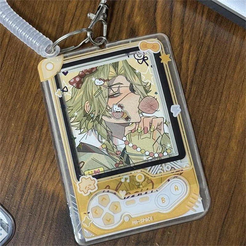 Transparent Photocard Holder Card Storage Book Kpop Idol Picture Protective Cover Credit ID Bank Card Display Holder Pendant