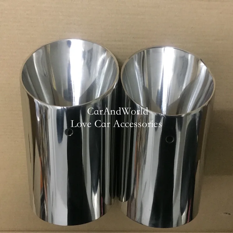 لمازدا 3 6 CX-3 CX-4 CX-5 CX-8 CX-9 أنابيب طرفية السيارات العادم الخمار تلميح الزخارف الخارجي الفولاذ المقاوم للصدأ سيارة-اكسسوارات التصميم #2