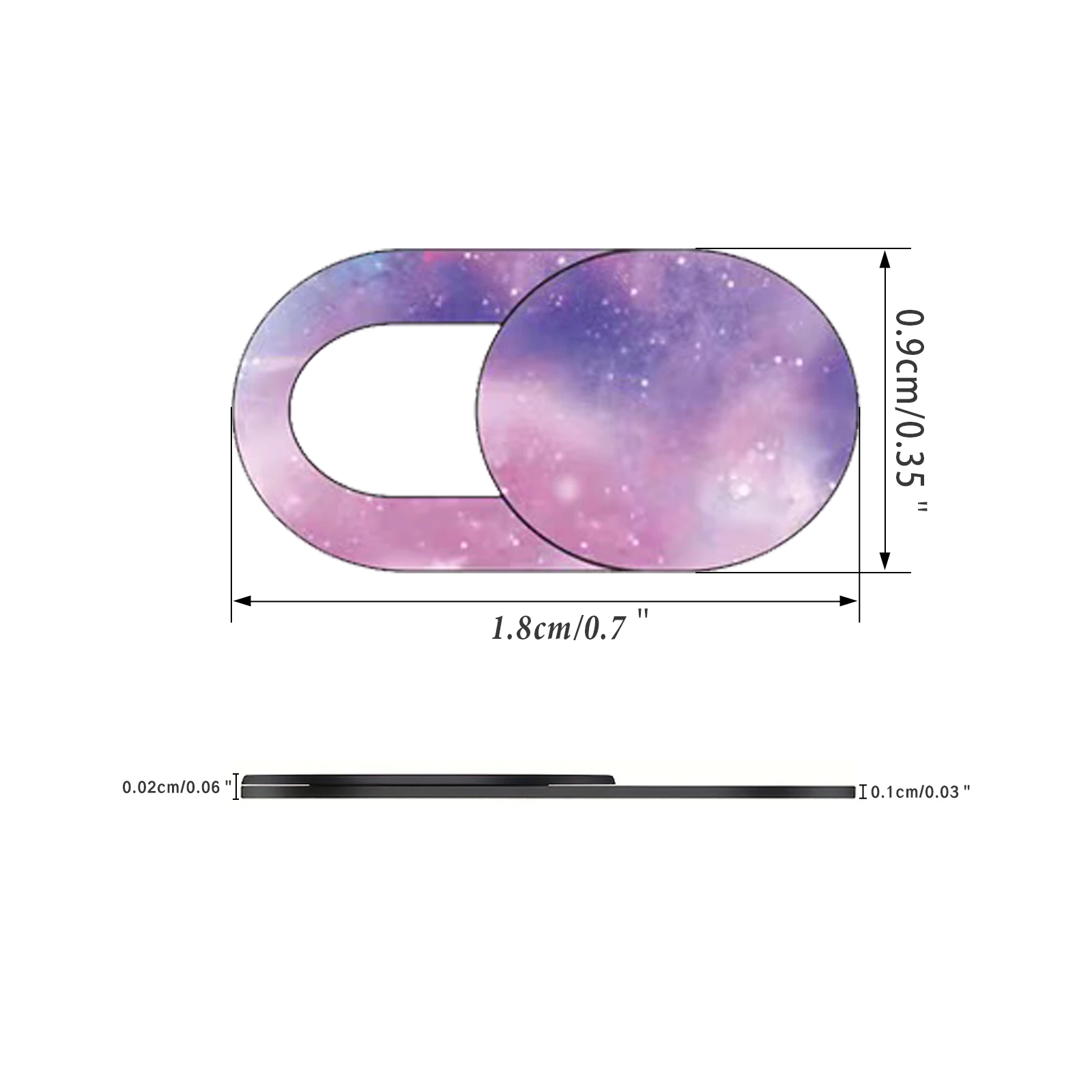 2/4/6pcs Webcam Protective Cover Mobile Computer Lens Camera Cover Anti-snoop Protection Front Lens Cover Privacy Slider