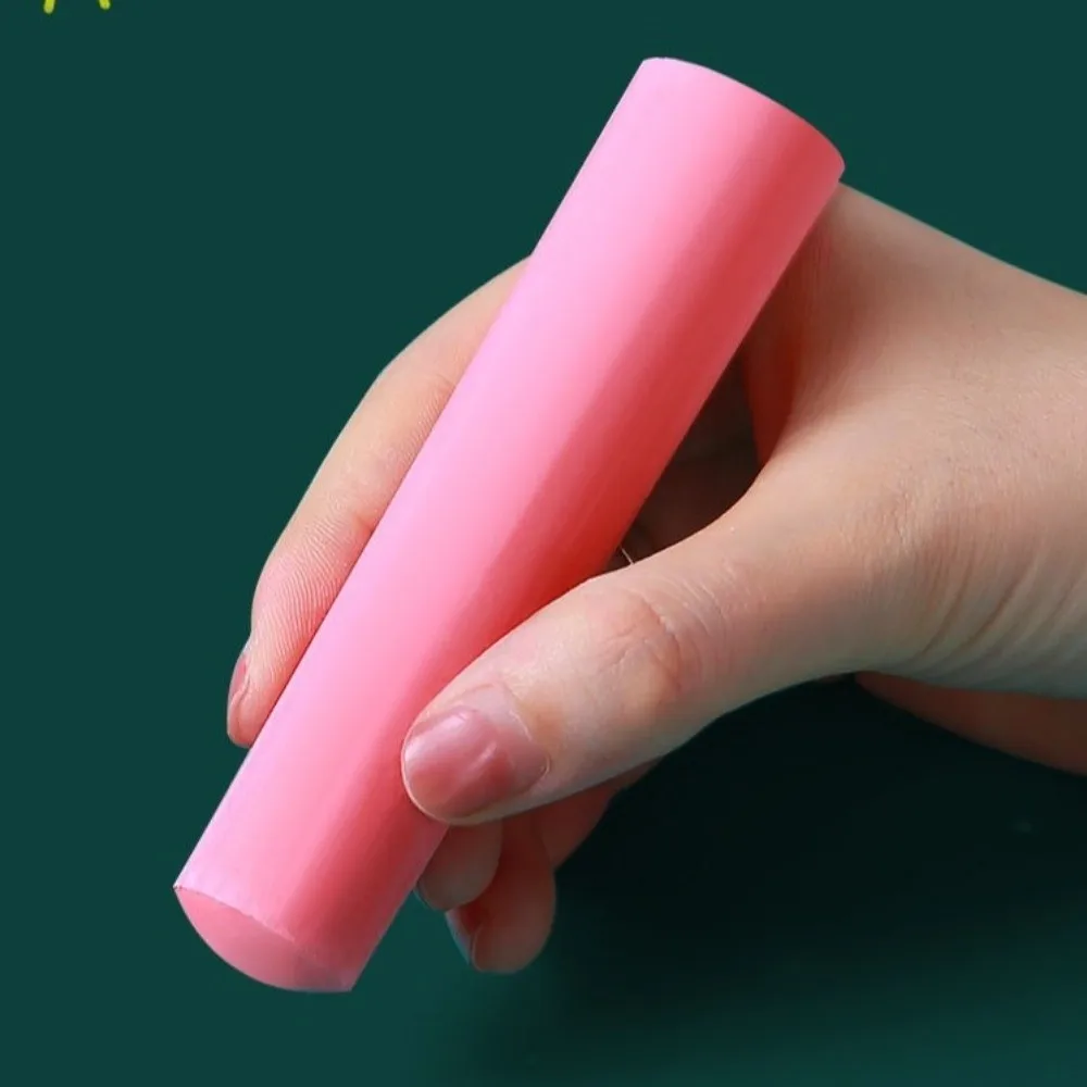 Large Size Colored Dustless Chalk Oversize Erasable Sidewalk Drawing Chalk Marking Chalk Teacher Teaching