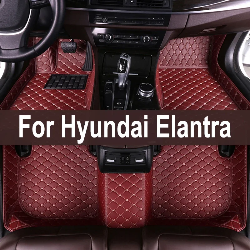 

Автомобильные коврики для Hyundai Elantra Avante HD 2007 ~ 2010, роскошный кожаный коврик, ковер, напольный ковер, автозапчасти, автомобильные аксессуары