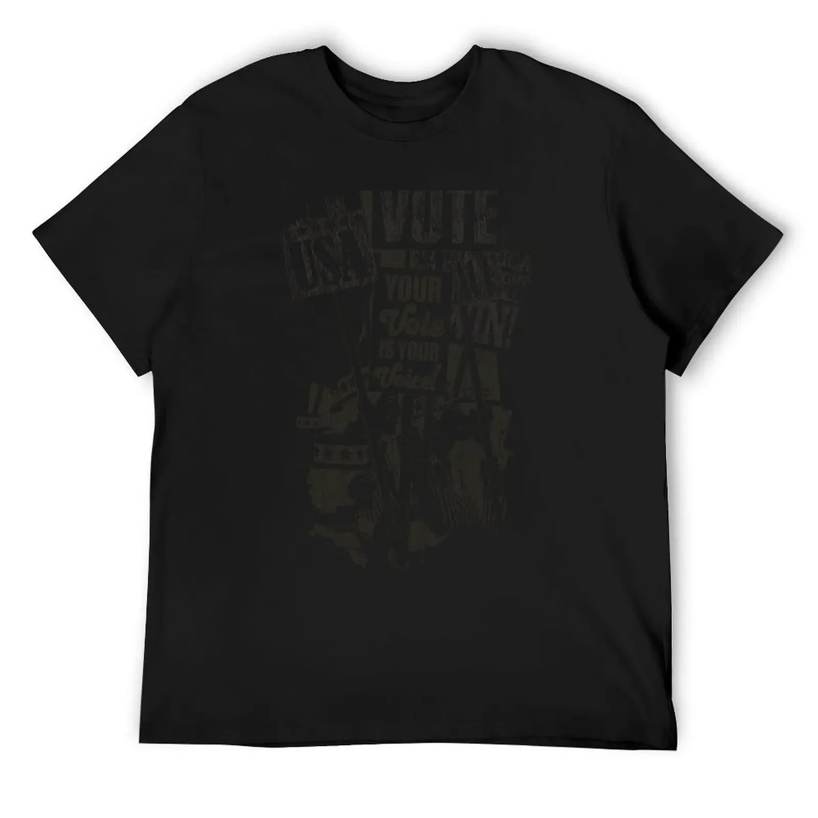 

Your Vote is Your Voice 1972 T-Shirt shirts graphic tee quick-drying sublime Men's t shirts