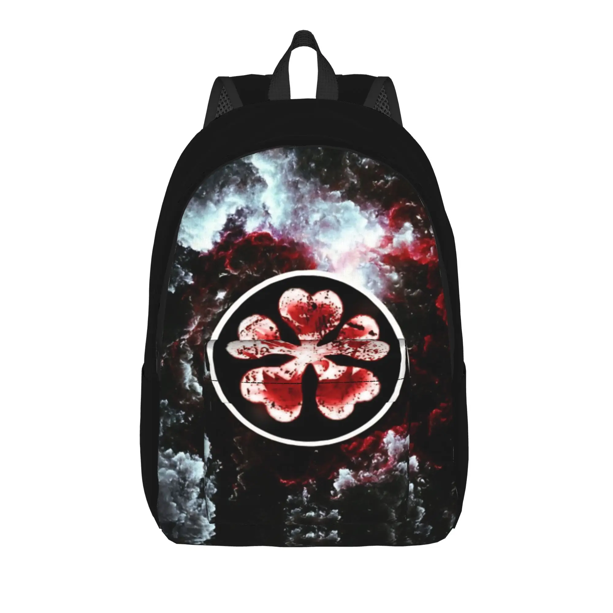 Five Leaf Clover Knapsack Back to school season fantasy magic   Good Quality Backpack