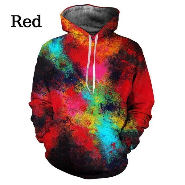 

2023 Visual Color Art Pattern Print 3D Hoodie Men and Women Commuter Fashion