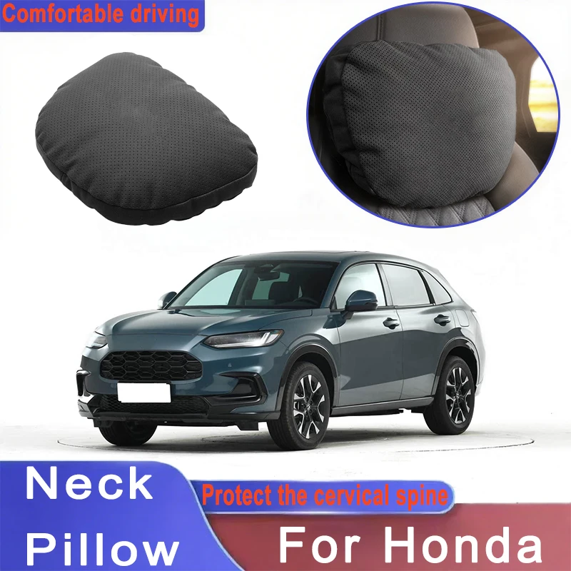 

Car Headrest Neck Support Seat Lumbar Cushion Neck Pillow For Honda Civic XRV HRV CRV BRV ZRV City Accord Fit Jazz Insight Pilot