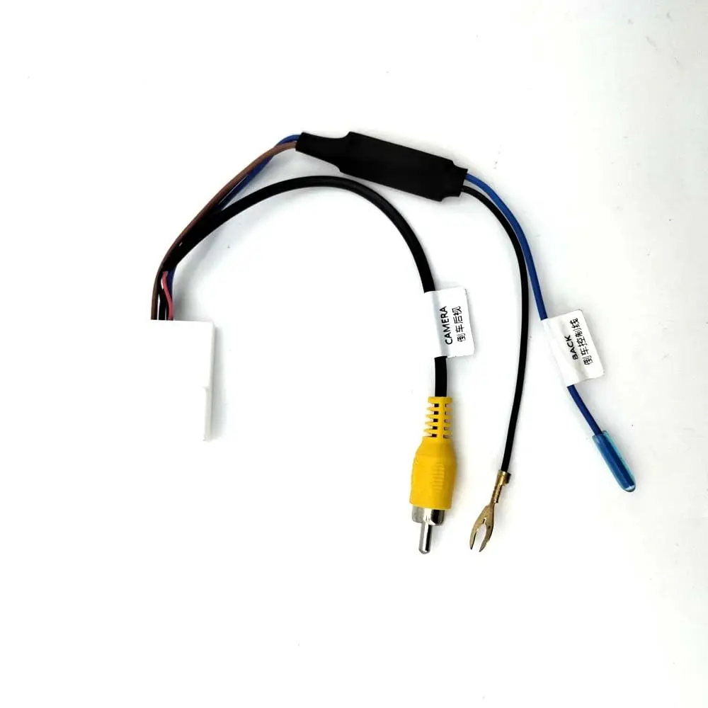 

1pc Car Radio Audio Parking Rear Camera Video Plug Converter Cable For Hyundai KIA Parking Reverse Wire Adapter