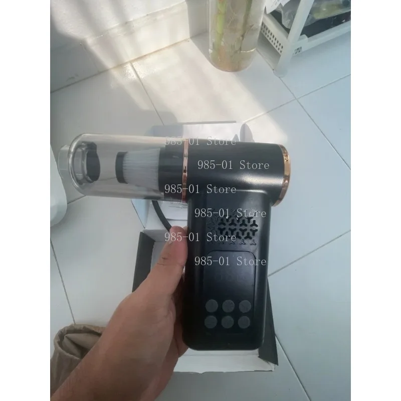 

Multifunctional Car Wireless Vacuum Cleaner Portable Digital Display Tire Inflator Air Pump for Emergency