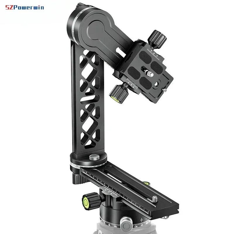 SZPowerwin 720°  Panoramic Tripod Head Professional Equipment Starry Sky Shooting Max Load 10 Kg for ARCA SWISS Compatible