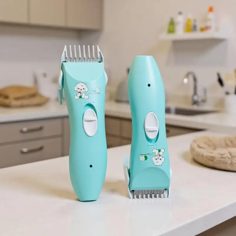 

Бесшумная детская машинка для стрижки волос, детские машинки для стрижки волос, электрический тихий триммер, детская машинка для стрижки, бритва для волос домашних животных для младенцев и женщин-без масла