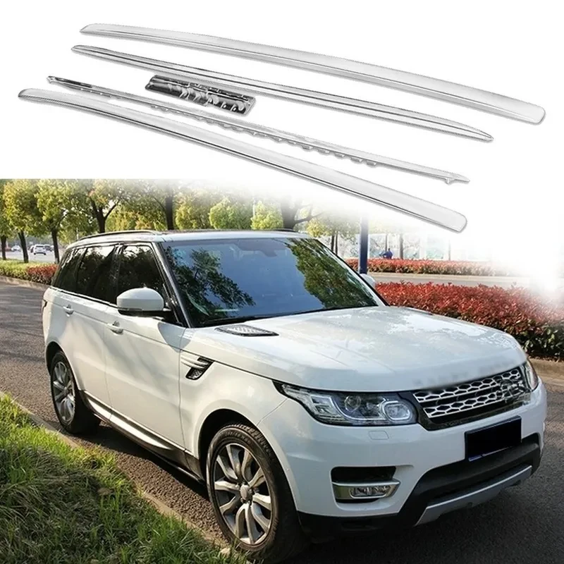 

High Quality 2PCS Roof Rail Racks Fits LR Sport L494 2014-2022 Bars Lage Cer Silver Aluminium Premium Car Accessories