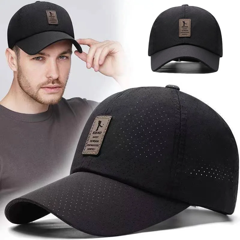 

Canada Luxury Summer Running Baseball Mesh Cap For Men Women Sport Quick Dry Breathable Golf Hat Male Female Kpop Bone Gorra E63