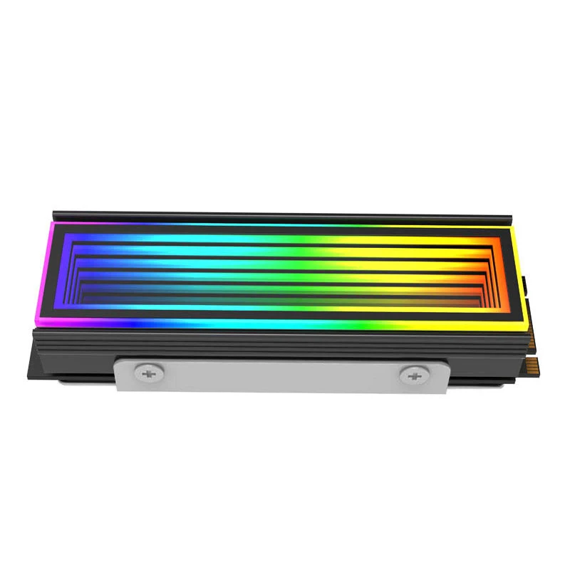 5V ARGB Sync Computer 2280 SSD M2 Radiator PC RGB M.2 Nvme Cooler Heatsink Endless Abyss Effect