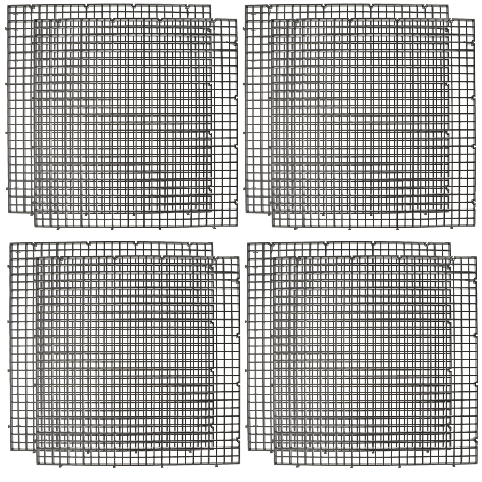 

Isolation Plate Suction Cup Divider Aquarium Grid Bottom Filter Partition Fish Tank Dividers Plastic Pvc