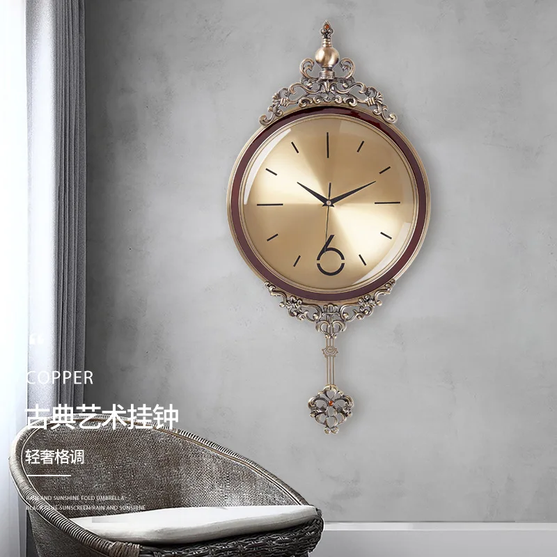 

European, American and Korean living rooms, home wall-mounted decoration clocks, creative fashion and novel clocks, modern