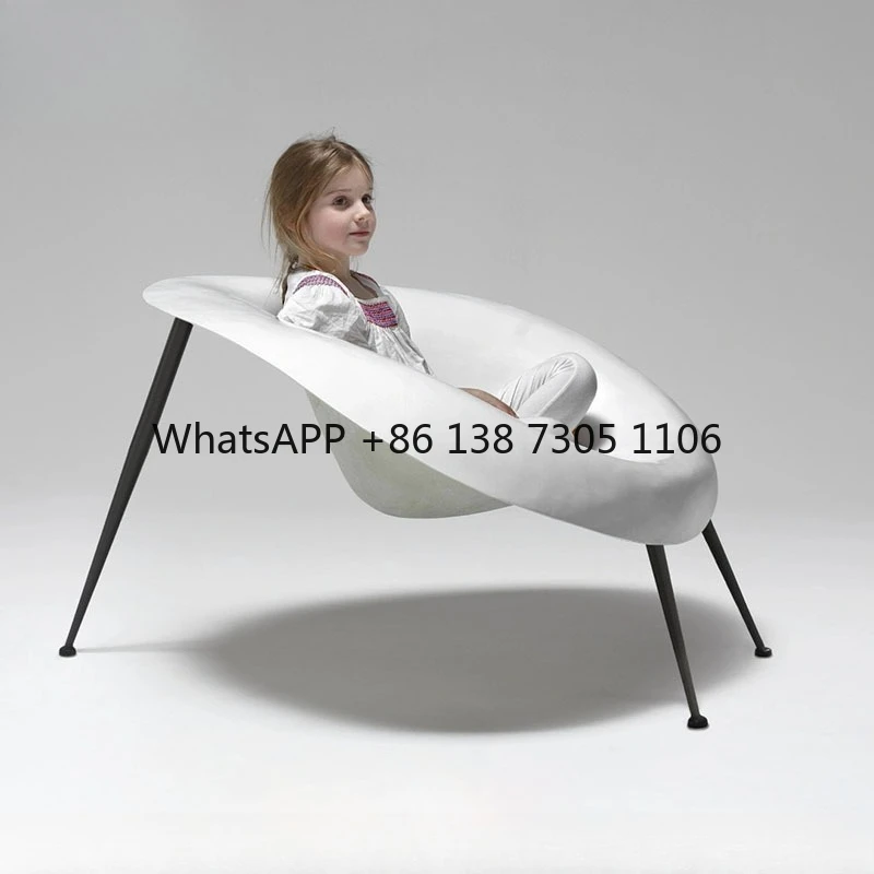 

Modern nest art hotel homestay villa lazy chair creative special-shaped straw hat chair back chair