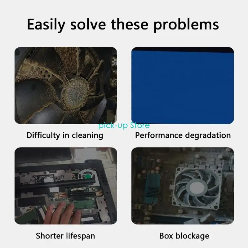 Q5WA 12x12CM Computer PC сетки ПВХ вентилятор Dust Filter Dust -Resepray Cace Computer Meshes Cover Chassis Dust Cover