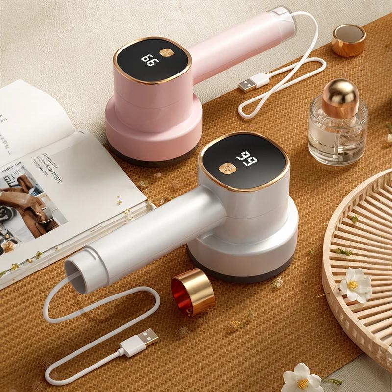 ماكينة إزالة الأقمشة القماشية القابلة لإعادة الشحن عبر USB، ماكينة إزالة الكريات الزغب للملابس، ماكينة تشذيب كرة الشعر، مزيل الوبر الكهربائي #2