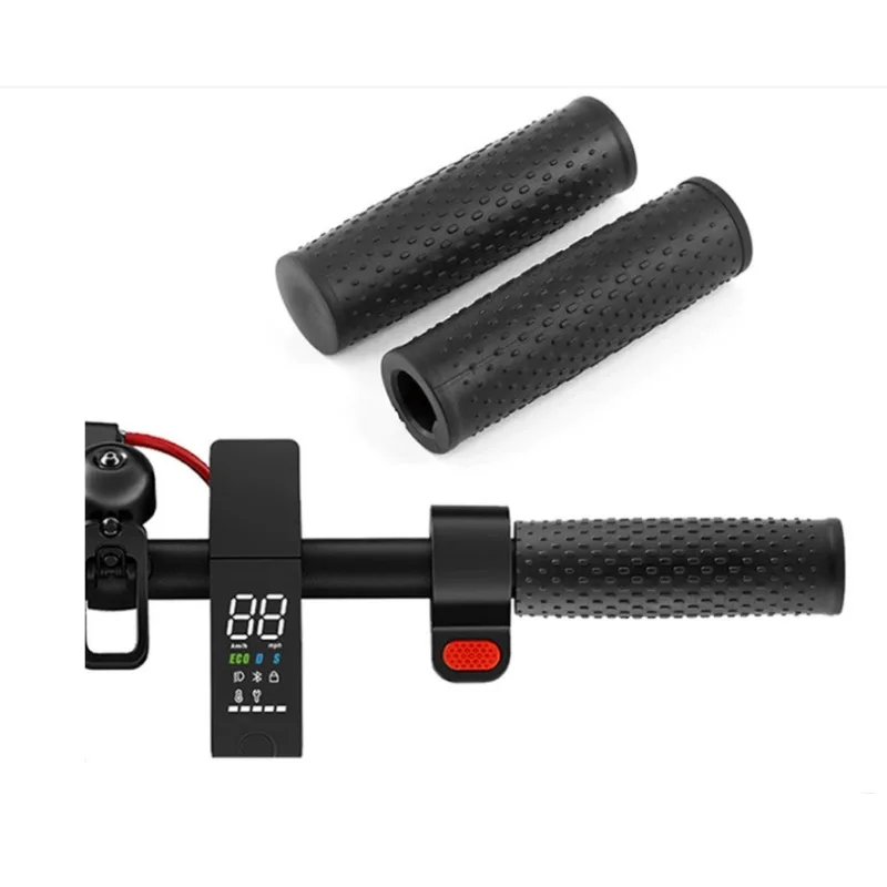 Rubber Handlebar Grip for Xiaomi M365/Pro/1s/Pro2 Electric Scooter Accessories Non-slip Black Skateboard Riding Parts