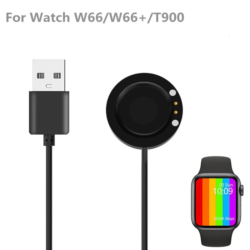 Đồng Hồ Thông Minh Smartwatch Điện Dây Sạc Dock Station Cho W66 USB Cáp Sạc Từ Tính Nhanh Dây Sạc