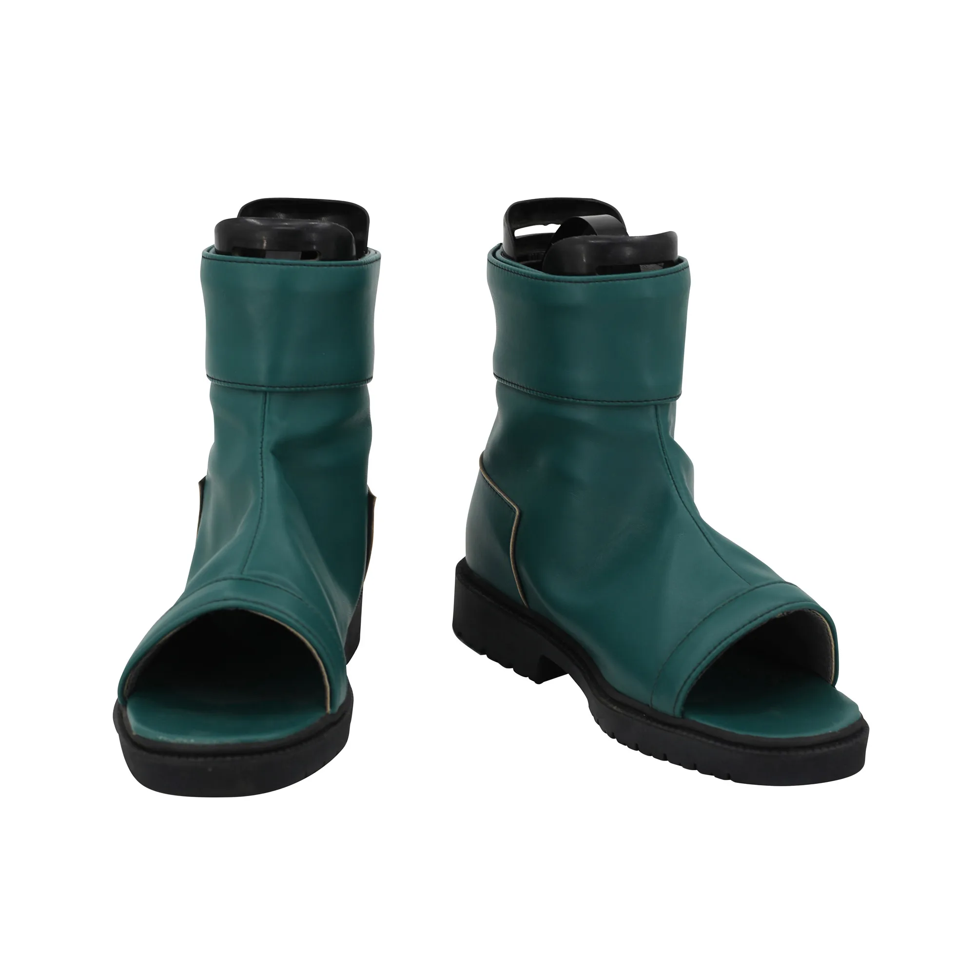 

Anime Sakura Cosplay Haruno PU Shoes High Heel Boots Halloween Cosplay Prop Custom Made