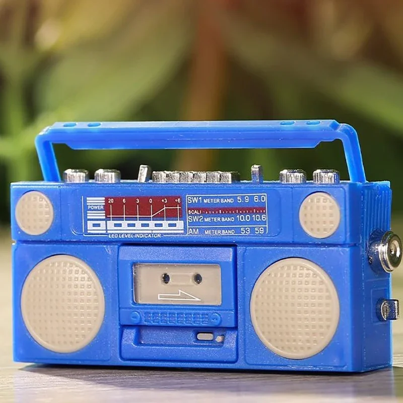 DollHouse 미니 장식품 미니 향수 라디오 레코더 모델 장난감 장식