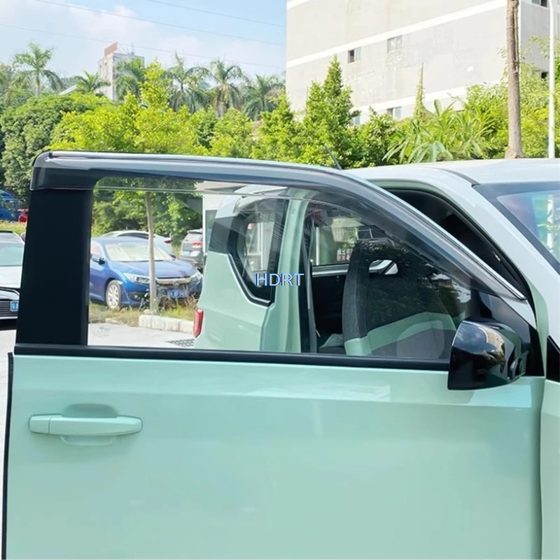 For Wuling Mini/Freze Nikrob/‌FreZe Froggy/Ari Bruni EV 2020-2023 Car Style Side Window Visor Shelter Rain Weather Shield Cover - Image 6
