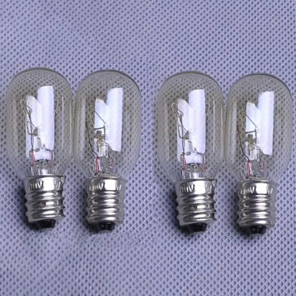 12Pcs Refrigerator Light Bulb 15W E12 Appliance Bulb for Microwave Oven Wine Cooler Dryer Staircase Decoration Home Lighting