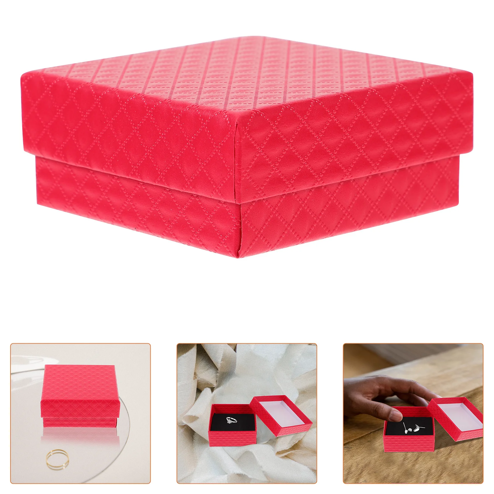 10Pcs Jewelry Gift Boxes Set Lightweight Durable Ring Necklace Bracelet Cases Small Decorative Boxes Jewelry Container Gift Box