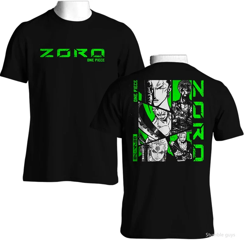 Camiseta de Moda para Hombre, Diseño de One Piece, Estilo Jersey, Manga Corta, Ligera, Informal, Ropa de Verano para Hombre, Ropa Urbana para Mujer