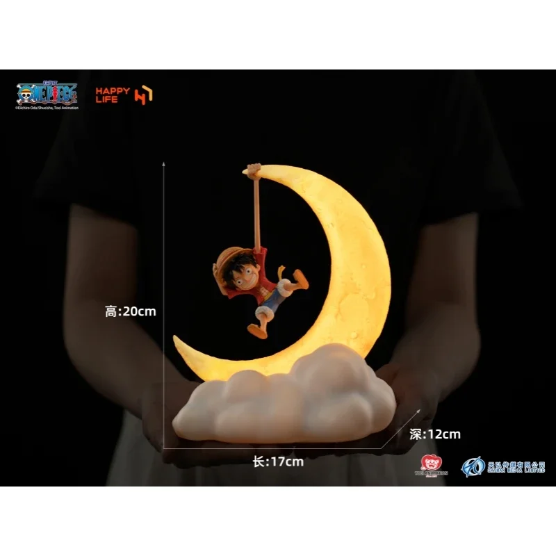 One piece Monkey D. Luffy Lala Lamp Eye Protection Night Light Joining Gift Gift Genuine Anime Peripheral Birthday Gift