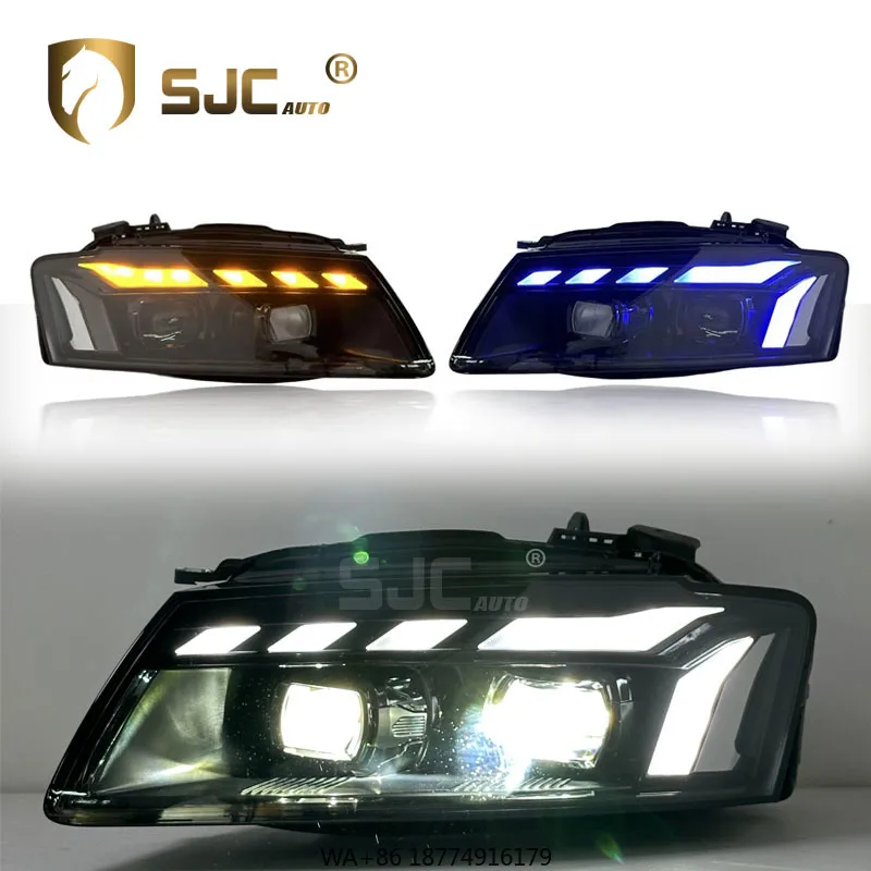 

Car Lighting Auto Parts Headlight for A5 Headlamps 2008-2012 Upgrade New Style Led Headlight Daytime Running Lighting