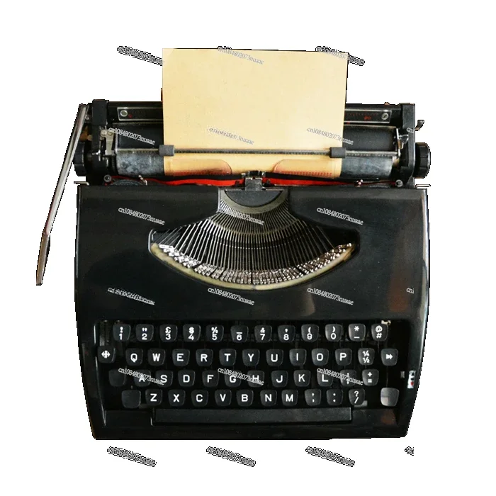 

Vintage Typewriter: Retro Display Piece and Literary Birthday Gift - A Timeless Treasure from the Past!