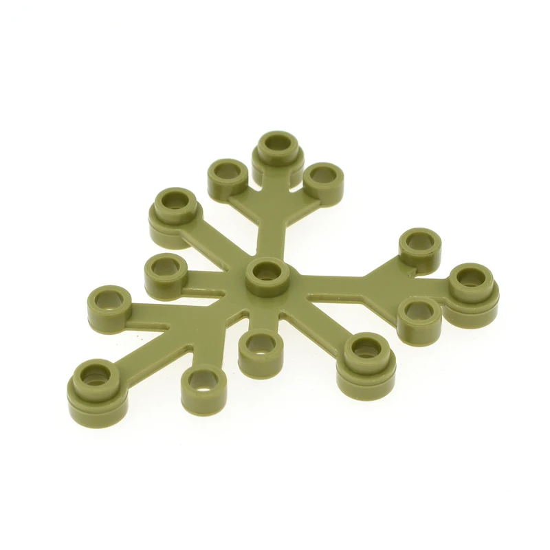 

5x6 Leaf DIY Building Blocks Bricks 20/100pcs Educational Plastic Toys for Children Compatible 2417 Kids Gifts