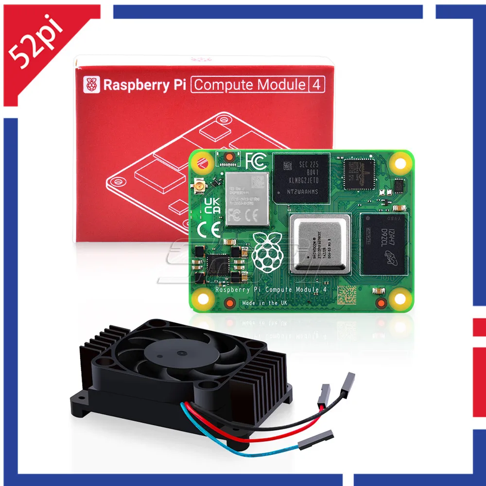 In Stock! Raspberry Pi CM4 4GB CM4104000/ 8GB CM4108000 RAM 0GB (Lite) 2.4/5.0GHz Wi-Fi & Bluetooth 5.0