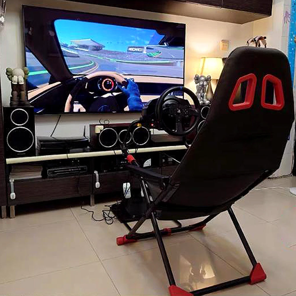 Dragon War Comfortable light weighted east to store adjustment Racing Formula driving seat foldable simulator cockpit  seat