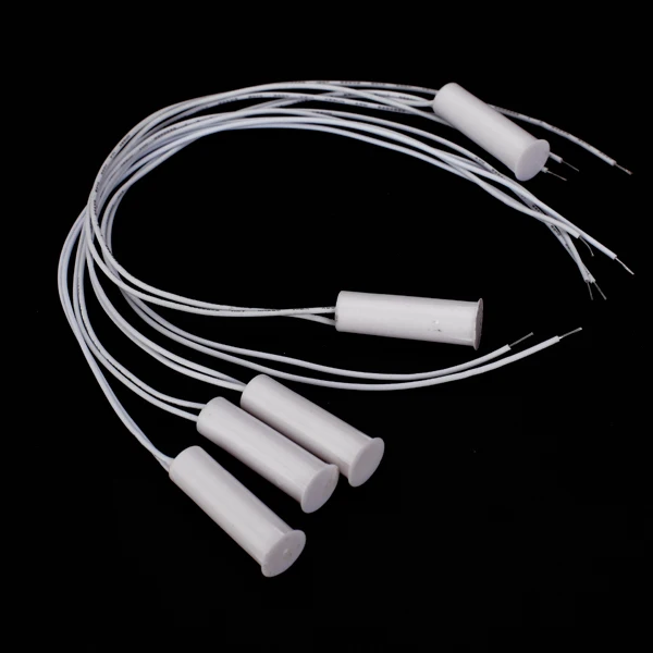 5Pcs Recesso Magnético Janela Porta Contatos Alarme Segurança Reed Switch