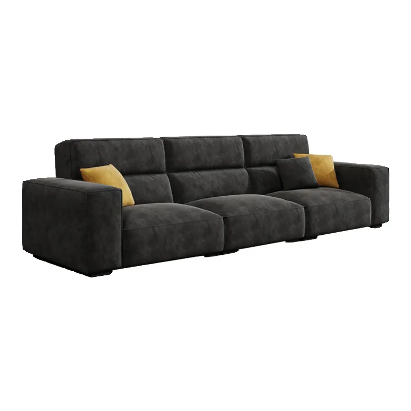 

Итальянский диван в стиле ваби-саби с высокой спинкой, прямой, тканевый, кремового цвета, для гостиной, на четыре или три места.