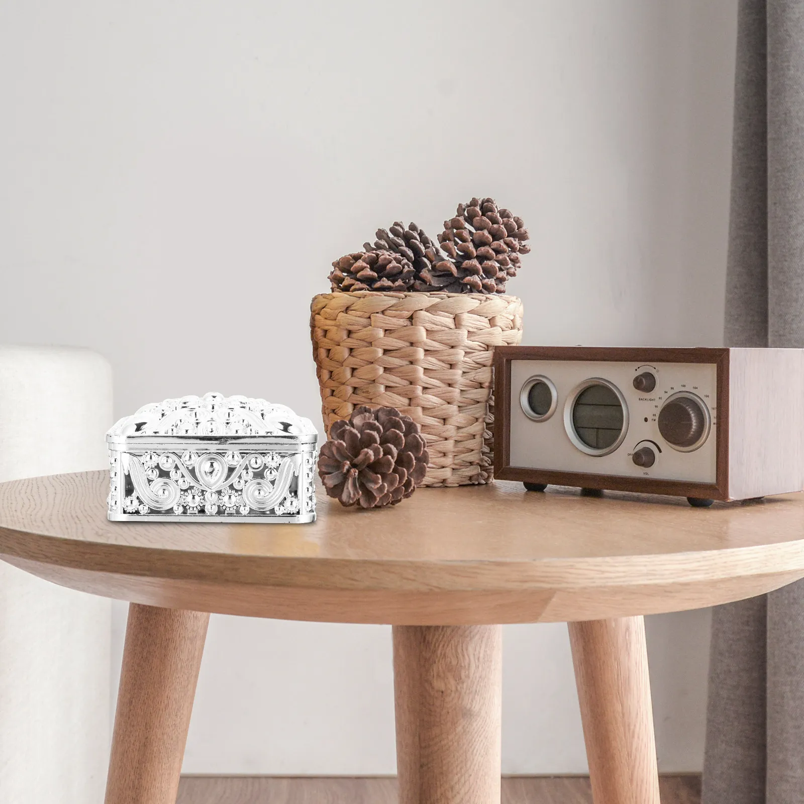 Caja de almacenamiento de dulces de plástico resistente de primera calidad, con tapa, diseño hueco cuadrado, para dulces, chocolates, nueces, frutas, recuerdos de boda, 12 Uds.