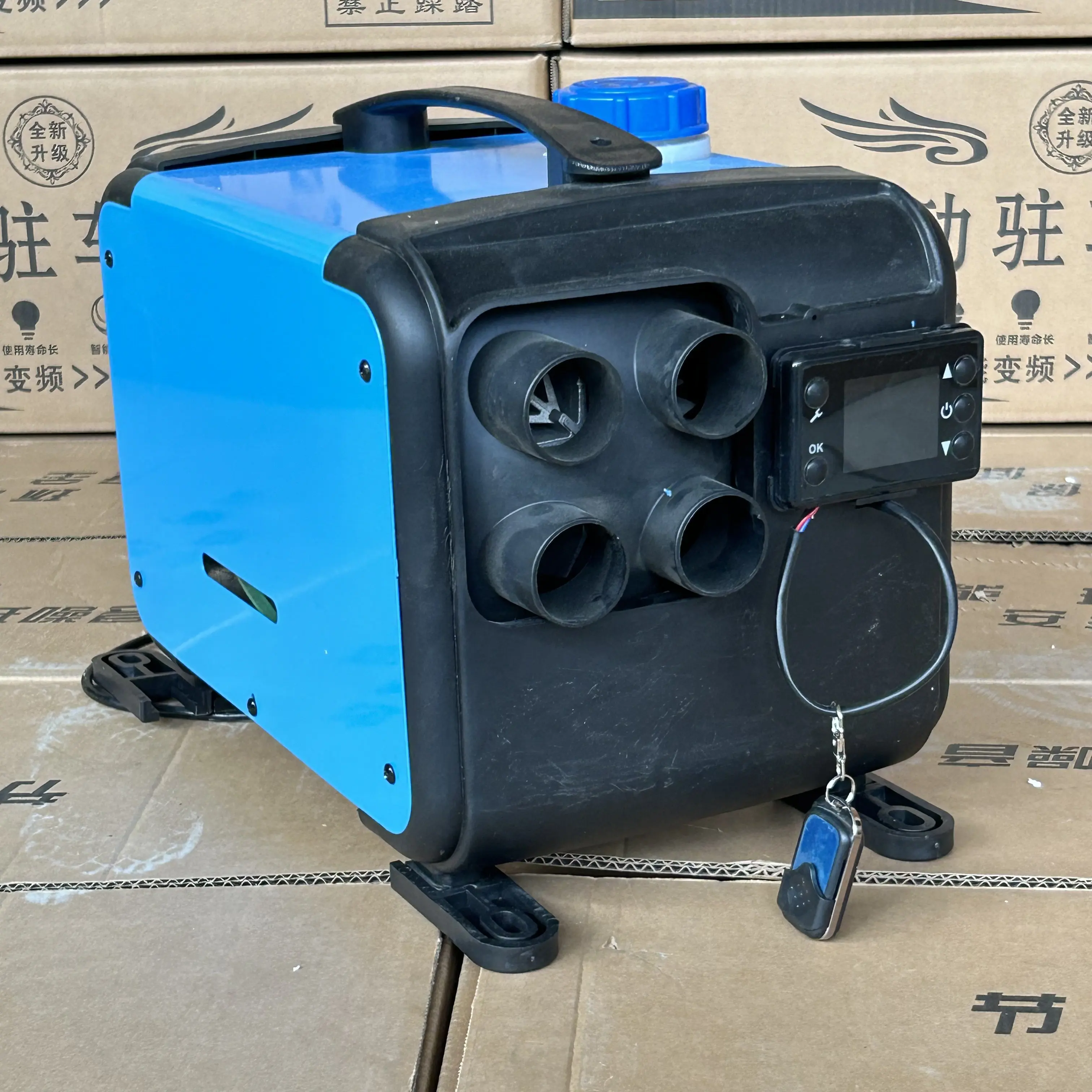 سخان Slient 2kw 5kw سخان التوقف 12 فولت 24 فولت الكل في واحد لتخييم RV #2