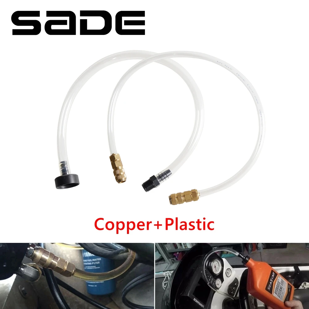 

2Pack Bleed Kit Oil Filler Kit For Seastar Hydraulic Steering Systems Bridge Tube Hose Marine Boat Yacht Accessorie Repair Tools